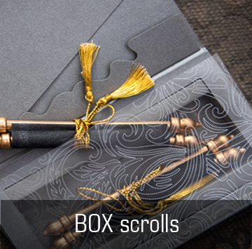 Scroll Wedding Invitations, Scroll Invitations